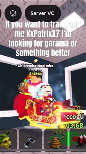 If you want to trade me add me XxPatrixX7 #phonk #roblox #system