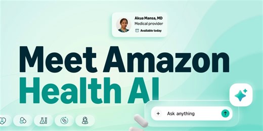 Amazon launches Health AI agent on Amazon website and app with free 24/7 access to virtual care for Prime members
