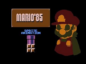 Mario'85 Sprite Animation TEST