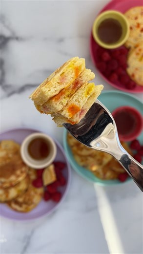 ALL the kids FAV pancakes, one easy, affordable base recipe you can adjust as they like. Cook smarter, not harder and give your brain a break🎉 Comment RECIPES to have these sent right to your DMs! https://www.yummytoddlerfood.com/favorite-pancakes-for-kids/ #babyfood #toddlerfood #toddlerbreakfast #easycooking #foodbudget | Yummy Toddler Food