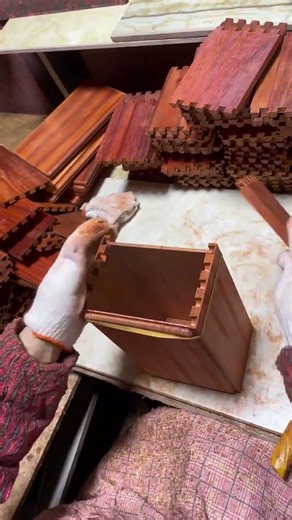 The Process Of wood Box Making