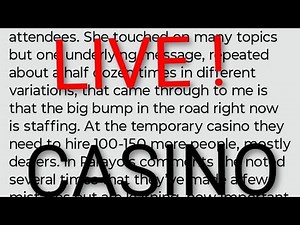 Penny Parayo #JOBS LIVE! CASINO @petersburgvirginia2670 @BestPARTVA Mayor Parham@LiveCasinoComparer