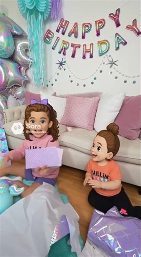 ▶️🔔 A preview of a Mermaid 🧜‍♀️ Birtday Party