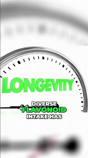 Flavonoids- 24 Year Study Reveals Amazing Health Benefits! #longevity #supplements #ayurveda