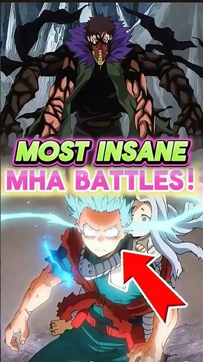 MHA’s Most INSANE Fights from Every Season! #mha #myheroacademia