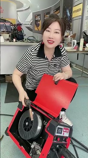 Super detailed process of using gasless two-shield welding wire#gasless two-shield welder