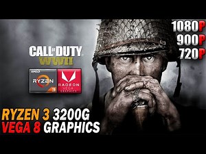Call of Duty World War 2 - Ryzen 3 3200G | VEGA 8 Graphics