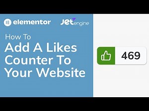 Likes Counter Tutorial (Elementor Pro & JetEngine)