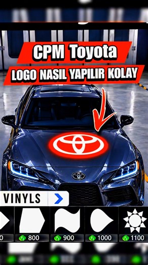 Toyota hd logo tutorial carparking m#carparkingmultiplayer #cpm #cpm2