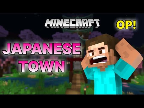 MINECRAFT | I Visit the Most Beautiful Japanese Town 🇯🇵✨ (Amazing Build!)