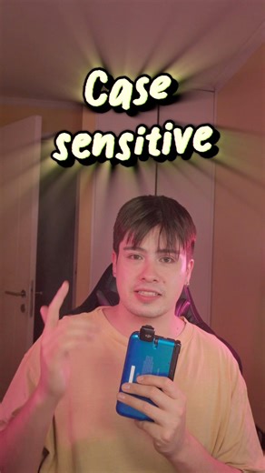 Case sensitive #programacion #codetips #codificacion #uppercaselowercase #sql