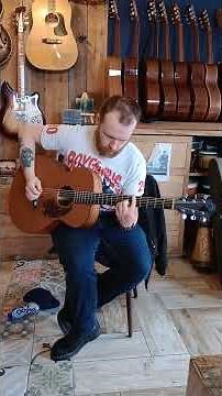 Daniel Murphy playing his new baritone Furch!! Class guitar, and very class player!