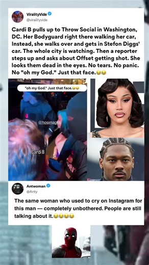 Stefon Diggs Surprises Cardi B's Bodyguard, Catching Him Off Guard! #cardib #shorts