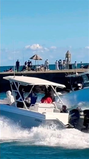 Captain woke up with plans#hauloverinlet #hauloverspeedboat