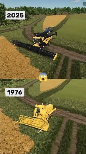 🚜 50 Years of New Holland Combine Harvester Evolution! | FS25