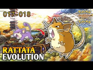 How To Evolve Rattata Into Raticate In Pokemon Heart Gold & Soul Silver | Johto Dex