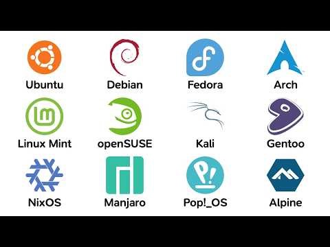 Every Linux Distros Explained in 8 Minutes