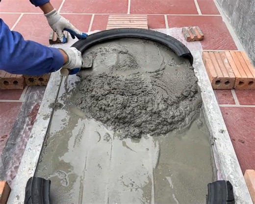 30K views · 193 reactions | Creative Cement Projects From Old Tires. | Creative Crafts | Facebook