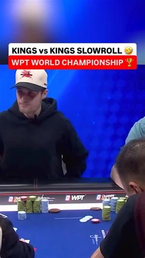 @jbex2417 and Jared Jaffee BOTH HAVE KINGS on Day 4 of the $10,400 WPT World Championship @wynnlasvegas and AREN’T ALL IN!? #wpt #poker #casino | World Poker Tour (WPT)