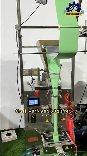 Upgraded Machine For Powder Packaging | Augger Filling | Pouch Packing Machine 2025 #ytshort #new