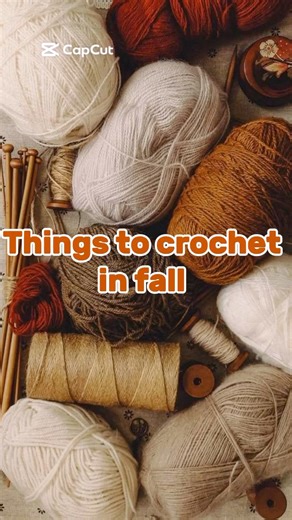 Things to crochet in fall 🍂🍁 #crochet #fall #autumn