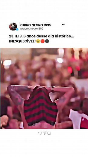 432K views · 26K reactions | Impossível um Flamenguista não se emocionar... 凉⚫ #rubronegro #mengao #mengo #flamengo #CopaLibertadores | Rubro-Negro 1895 | Facebook