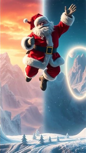 Santa's secret REVEALED! 🤯🎅 #ScienceMagic