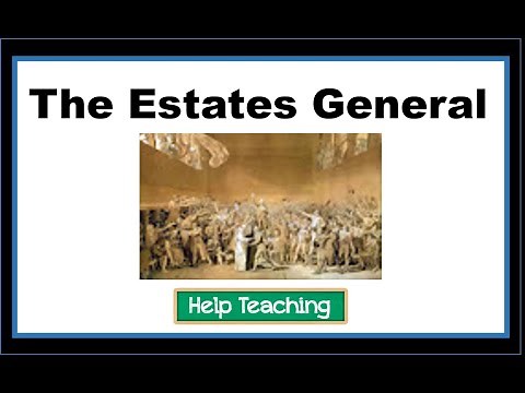 History Lesson: The Estates General | French Revolution