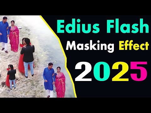 🔥 Edius Flash Masking Effect 2025 || edius mask effects free download !💗
