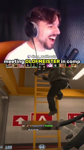 meeting OLOFMEISTER in an COMP game! #dimawallhacks #csgo #cs2