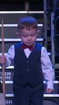 The newest star on the World Snooker circuit, Jude Owens 🥺