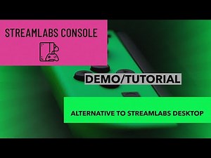 STREAMLABS CONSOLE ALTERNATIVE TO STREAMLABS OBS