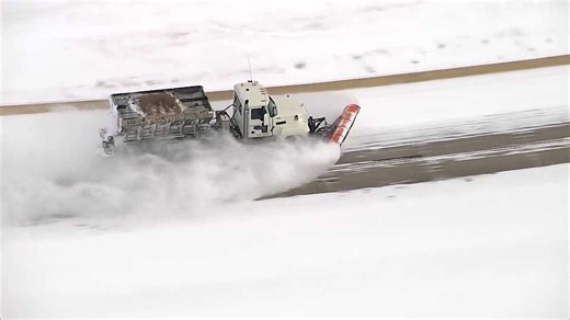 Sky 5 tracks road conditions after snow blankets OKC metro