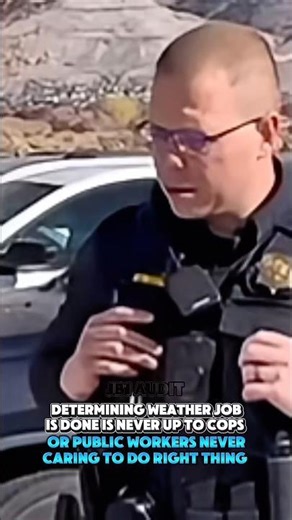 Determination when to leave and stop ain’t up to rookie cop arriving #shorts #policeofficers #cops