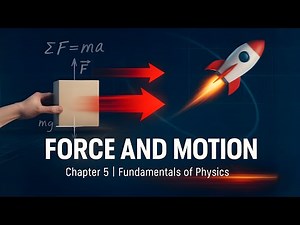 Force and Motion I Explained | Fundamentals of Physics Chapter 5