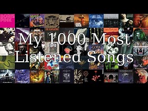 My 1000 Most Listened Songs