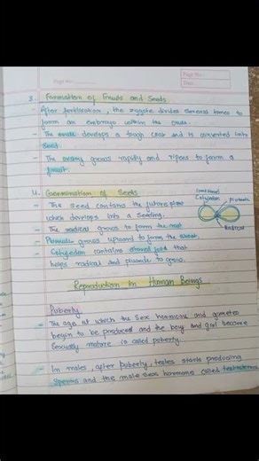 Class 10 Science notes chapter How do organisms reproduce (Biology )