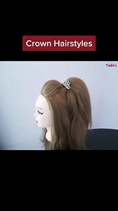 Crown Hairstyles for Wedding and Parties