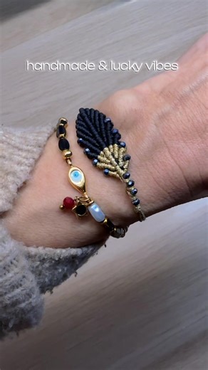 Μικρά κοσμήματα Μεγάλη ενέργεια ✨ Χειροποίητα μακραμέ βραχιόλια με χάντρες & lucky charms. Minimal, καθημερινά, με θετική ενέργεια. Ιδανικά για δώρο ή για να τα φοράς κάθε μέρα. #ohsocutethings #greekjewelry #handmadeingreece #greektiktok #macrame