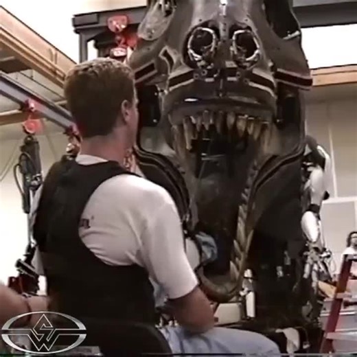 The fantastic animatronic the Stan Winston Studio created for JURASSIC PARK: THE LOST WORLD.