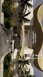 Elegant and Sturdy Clam-Shell Design for Barangay Mambaling Complex