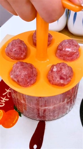 64K views · 114 reactions | Introducing the ultimate multifunctional meatball maker! Whether you're whipping up savory meatballs or delicious fish balls, this handy tool simplifies the process. Say goodbye to messy hands and uneven shapes—just load it up, press down, and voila! Perfectly formed bites ready for your next culinary adventure. Link in our bio | Smart Finds | Facebook