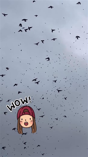 I’ve never seen anything this crazy before! Look at all those birds! 😳 | Grace and Tattered Lace