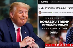 Trump fans flock to Rumble as ex-president joins video platform