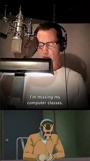 Jeffrey Donovan behind the mic and behind the voice of Machine Head in #Invincible. ‪@PrimeVideo‬