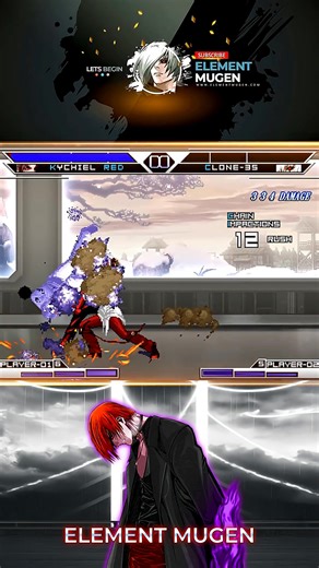 [KOF Mugen] Clone 35 Combo #combo #kofmugen - Element Mugen | Element Mugen V2