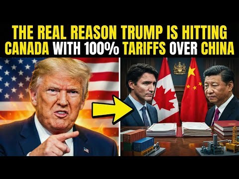 The Real Reason Trump Is Hitting Canada With 100% Tariffs Over China | and it's not what you think