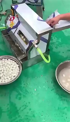 Fully Automatic Quail Egg Peeler Egg Shelling Machine HJ-QK03