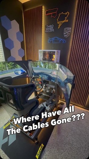 9.9K views · 562 reactions | You can’t have a clean sim racing cockpit without a good cable management plan. #racingsimulator #simracingsetup #cablemanagement #fanatec #cupcar2 #simracing | Jay Bell | Facebook