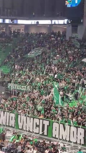 Παναθηναϊκός - Μακάμπι: Η εντυπωσιακή ατμόσφαιρα στο T-Center